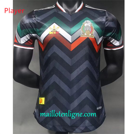 Thai Maillot Player Mexique dragon Noir 24 ligne 46415