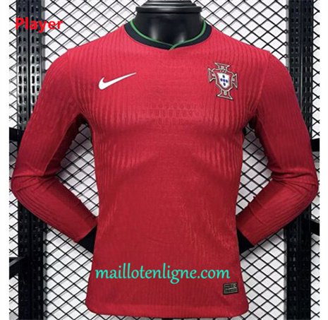 Thai Maillot Player Portugal Domicile Manche Longue 2024 2025 ligne 46560