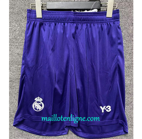 Thai Maillot Real Madrid Y3 Short special violet 2024 2025 ligne 46443