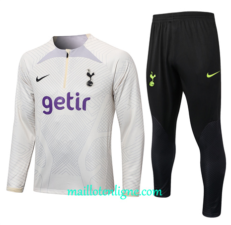 Thai Maillot Ensemble Tottenham Hotspur Enfant Survetement abricot 2024 2025 ligne 46177