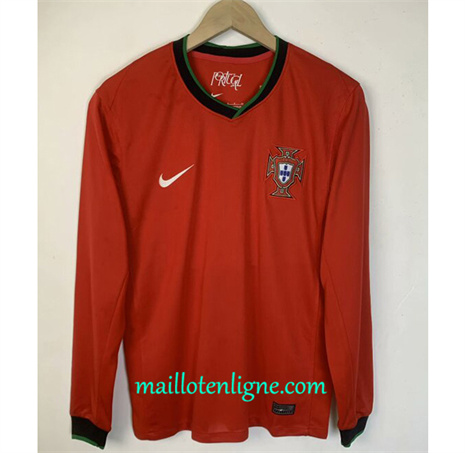 Thai Maillot portugal Domicile Manche Longue 2024 2025 ligne 46400