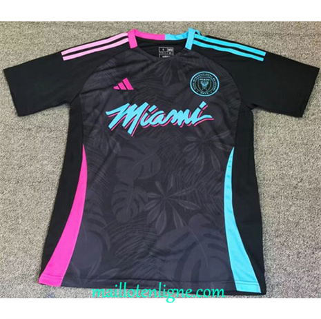 Thai Maillot Inter Miami édition spéciale Noir 2024 2025