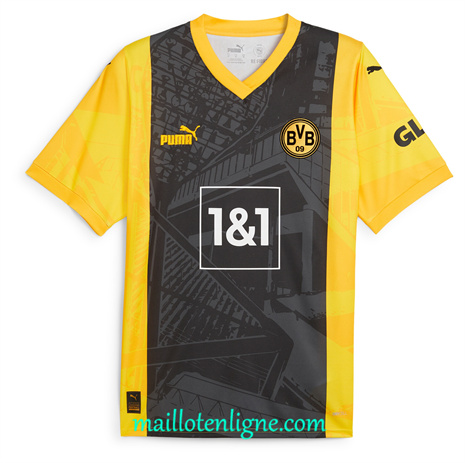 Thai Maillot Borussia Dortmund Jaune 2024 2025