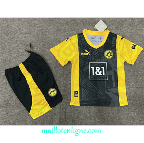 Thai Maillot Borussia Dortmund Enfant Jaune 2024 2025