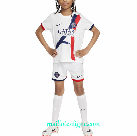 Thai Maillot Paris Saint-Germain Enfant Exterieur 2024 2025