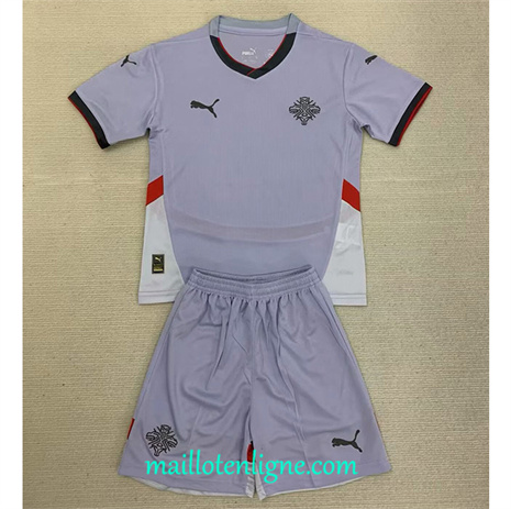 Thai Maillot Islande Enfant Exterieur 2024 2025