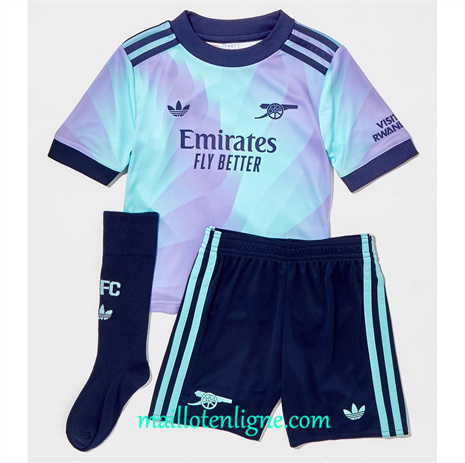 Thai Maillot Arsenal Enfant Third 2024 2025