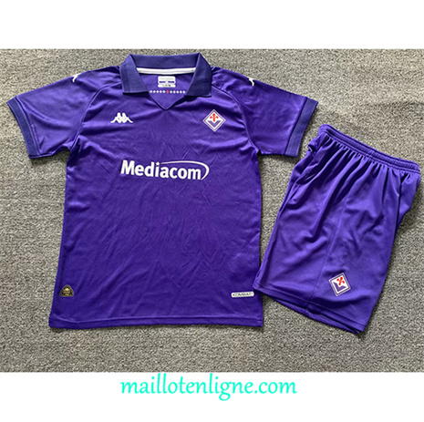 Thai Maillot Fiorentina Enfant Domicile 2024 2025