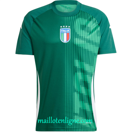 Thai Maillot Italie pre-match 2024 2025