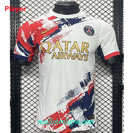 Thai Maillot Player Paris Saint-Germain spéciale Blanc 2024 2025