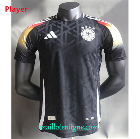 Thai Maillot Player Allemagne édition spéciale Noir 2024 2025