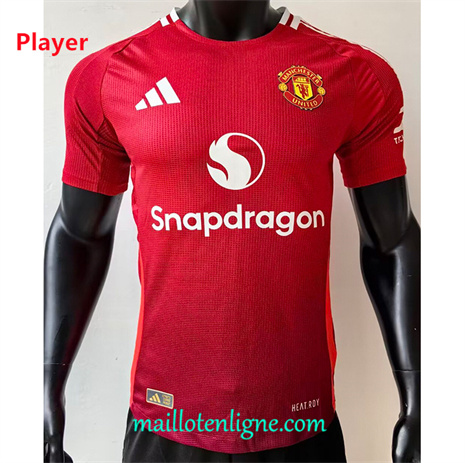 Thai Maillot Player Manchester United Domicile 2024 2025