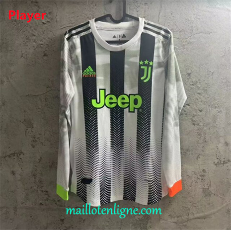 Thai Maillot Retro Juventus Manche Longue jointPlayer 2019-20