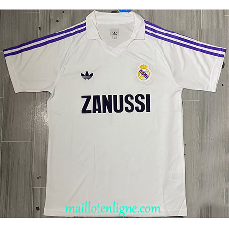 Thai Maillot Retro Real Madrid Domicile 1984-85