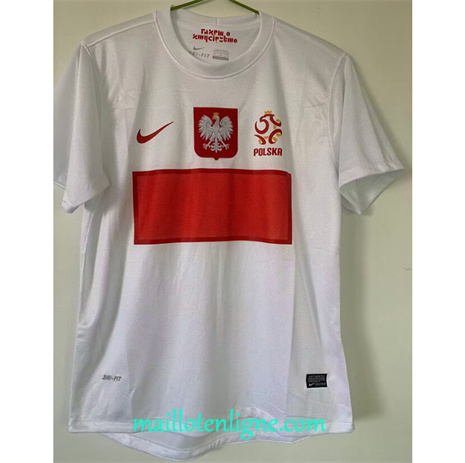 Thai Maillot Retro Pologne Domicile 2012