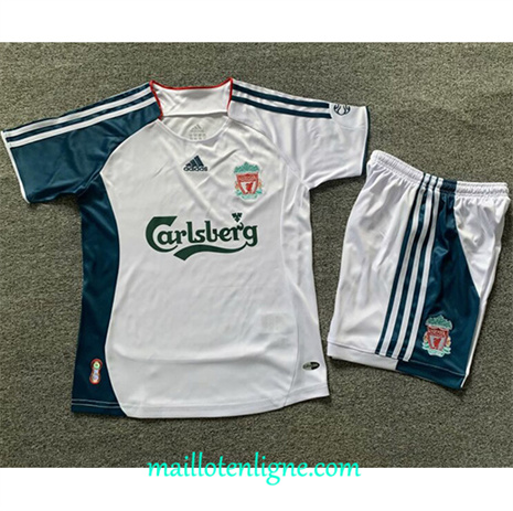 Thai Maillot Retro Liverpool Enfant Exterieur 2006-07