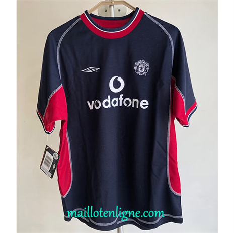 Thai Maillot Retro Manchester United Third 2001-02