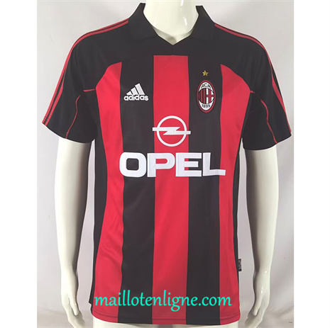 Thai Maillot Retro AC Milan Domicile 2001-02