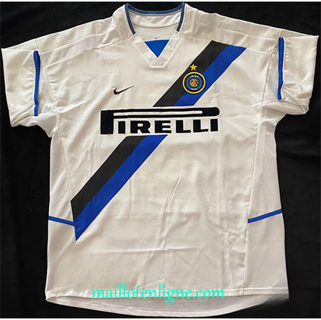 Thai Maillot Retro Inter Milan Exterieur 2002-03