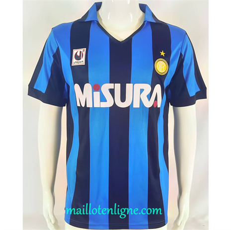 Thai Maillot Retro Inter Milan Domicile 1990-91