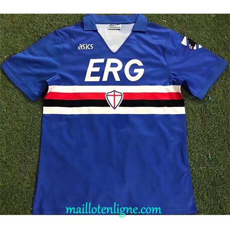 Thai Maillot Retro Sampdoria Domicile 1990-91