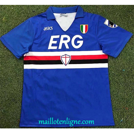 Thai Maillot Retro Sampdoria Domicile 1991-92