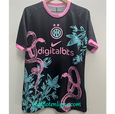 Thai Maillot Inter Milan Noir 2024 2025