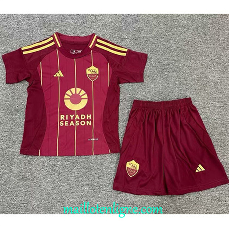 Thai Maillot AS Roma Enfant Domicile 2024 2025 ligne248056