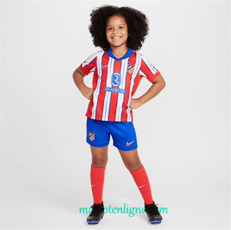 Thai Maillot Atletico de Madrid Enfant Domicile 2024 2025 ligne248061