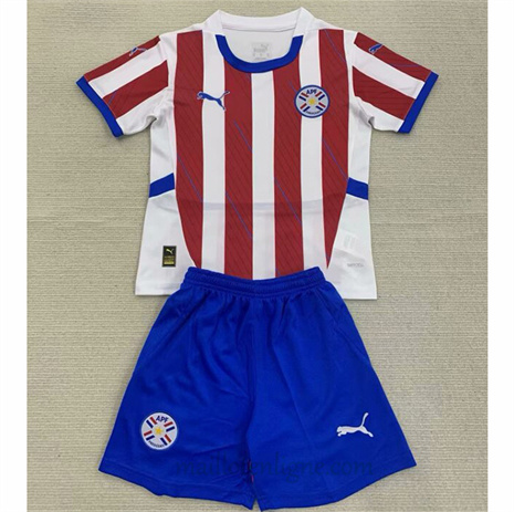 Thai Maillot Paraguay Enfant Domicile 2024 2025 ligne248063