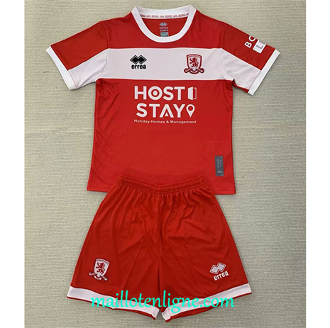 Thai Maillot Middlesbrough Enfant Domicile 2024 2025 ligne248086