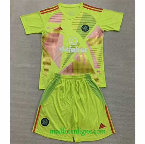 Thai Maillot Celtique Enfant Gardien de but Vert 2024 2025 ligne248102