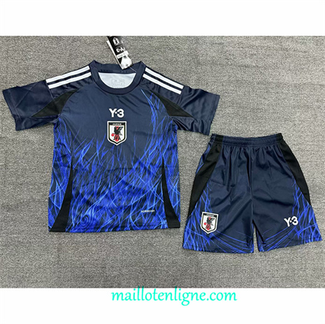 Thai Maillot Japon Enfant Y3 Bleu 2024 2025 ligne248109