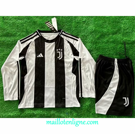 Thai Maillot Juventus Enfant Domicile Manche Longue 2024 2025 ligne248111