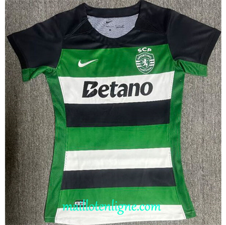 Thai Maillot Lisbon Femme Domicile 2024 2025 ligne248157