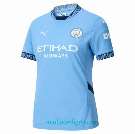 Thai Maillot Manchester City Femme Domicile 2024 2025 ligne248164