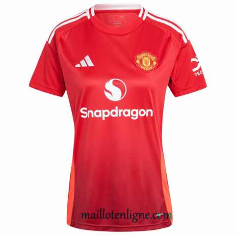 Thai Maillot Manchester United Femme Domicile 2024 2025 ligne248165