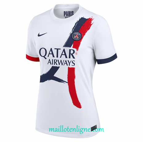 Thai Maillot Paris Saint-Germain Femme Exterieur 2024 2025 ligne248167