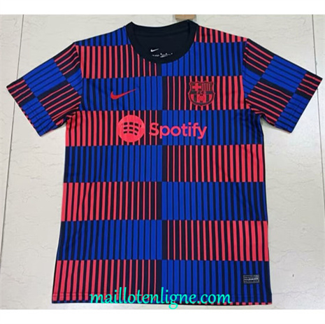 Thai Maillot Barcelone Training Rouge 2024 2025 ligne248182