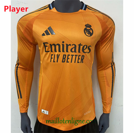 Thai Maillot Player Real Madrid Exterieur Manche Longue 2024 2025 ligne248215