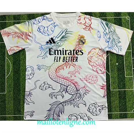 Thai Maillot Real Madrid Édition Spéciale Blanc 2024 2025 ligne248201