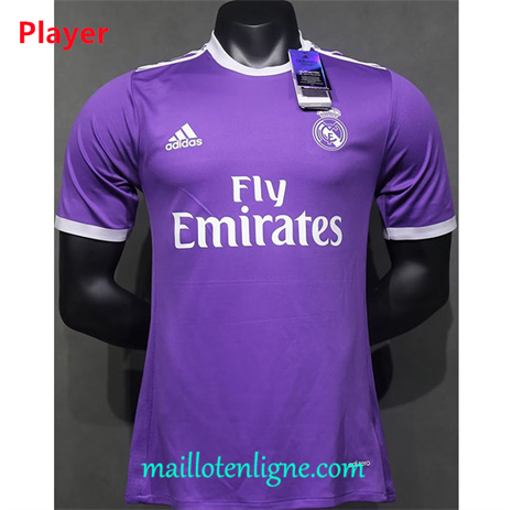 Thai Maillot Player Real Madrid Short Violet 2016-17 ligne248206