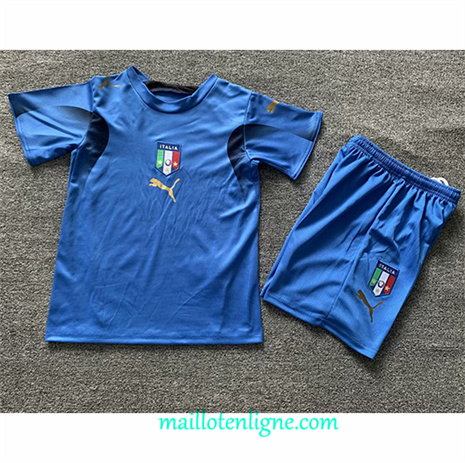 Thai Maillot Retro Italie Enfant Domicile 2006 ligne248277