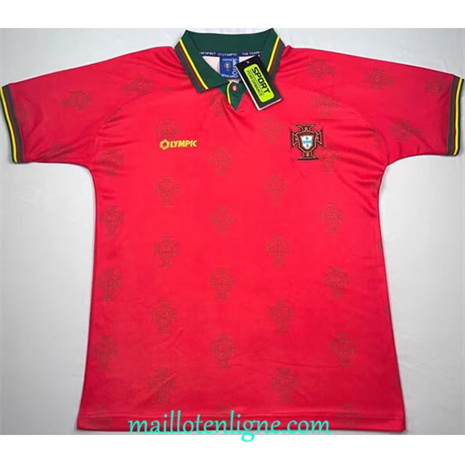 Thai Maillot Retro Portugal Domicile 1995-96 ligne248285