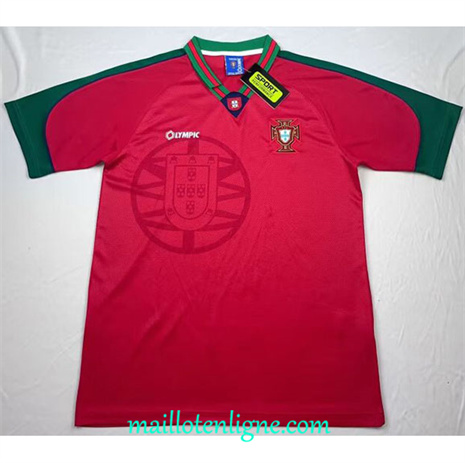 Thai Maillot Retro Portugal Domicile 1996-97 ligne248286