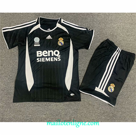 Thai Maillot Retro Real Madrid Enfant Exterieur 2006-07 ligne248294