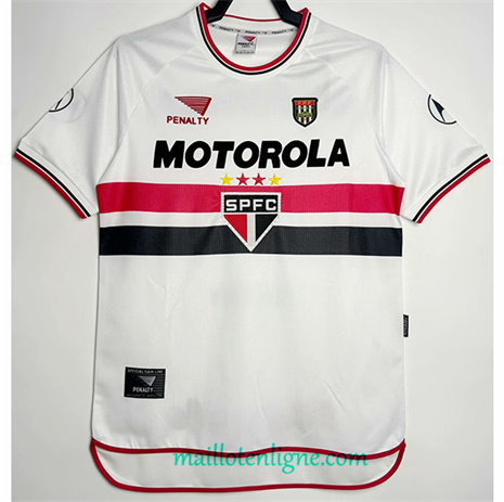 Thai Maillot Retro Sao Paulo Domicile 2000 ligne248296