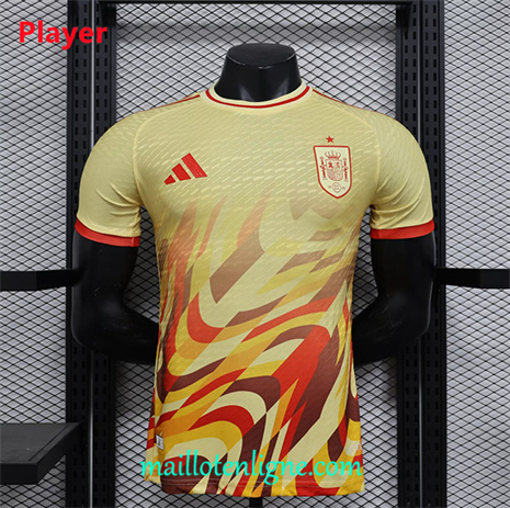 Thai Maillot Player Espagne Special Jaune 2024 2025 ligne248312