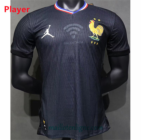 Thai Maillot Player France joint Noir 2024 2025 ligne248313