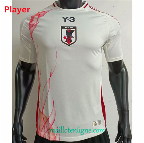 Thai Maillot Player Japon Y3 Blanc 2024 2025 ligne248316